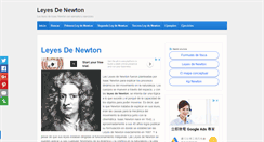 Desktop Screenshot of leyesdenewton.com